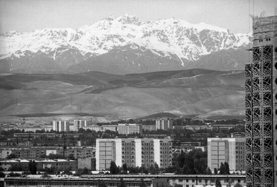 Housing construction in Tajikistan
