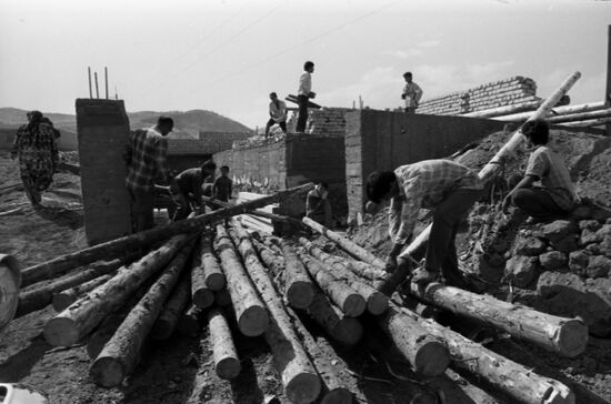 Housing construction in Tajikistan