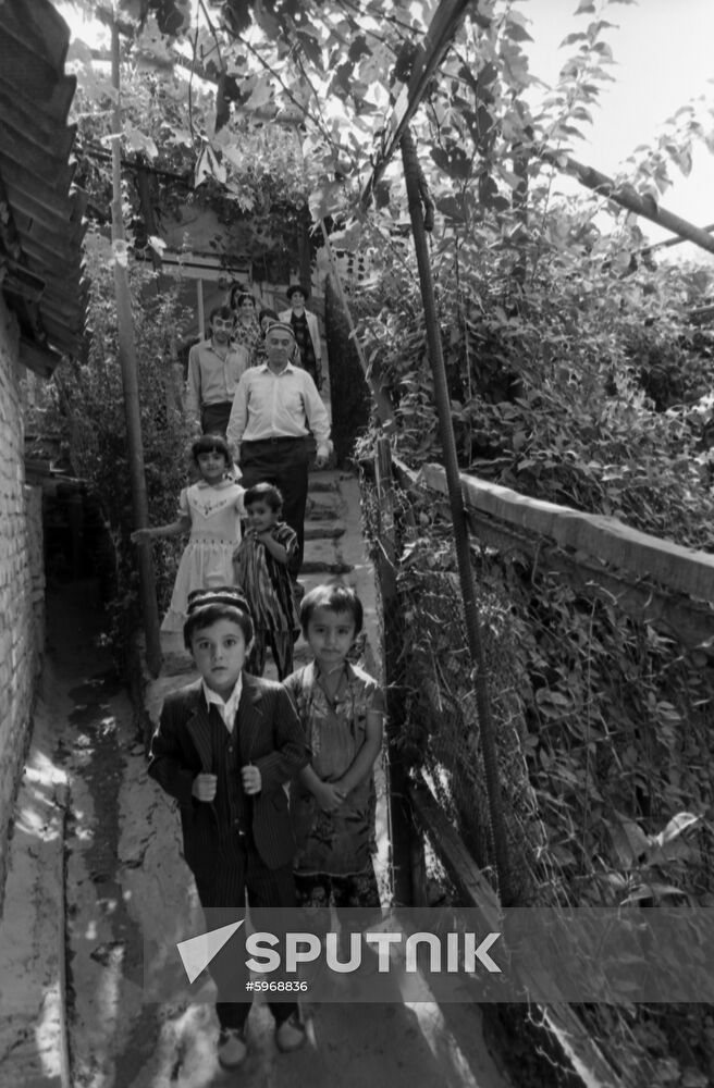 Residential construction in Tajikistan