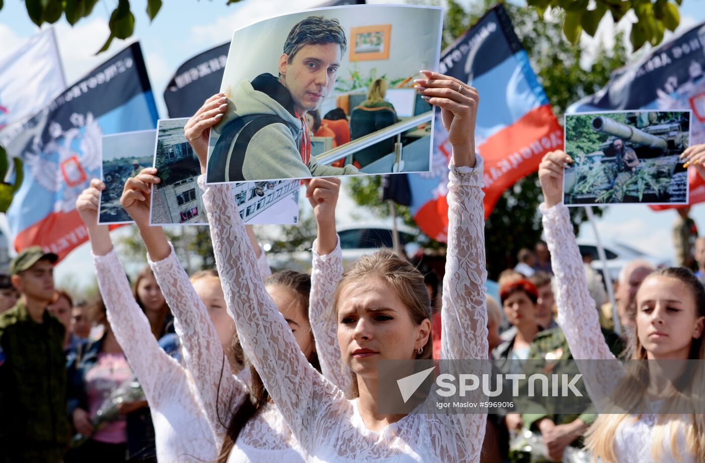 Ukraine DPR Stenin Commemoration