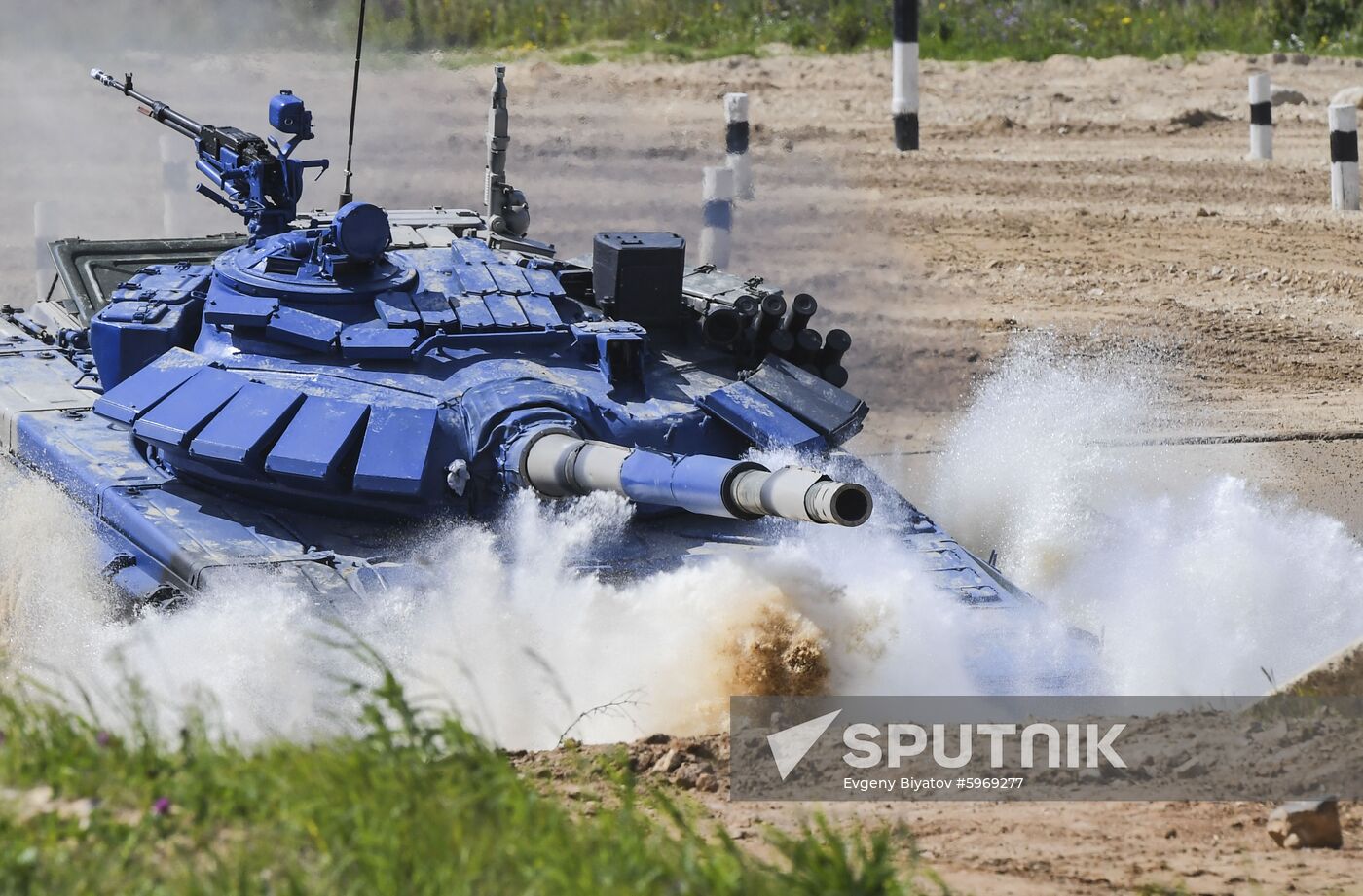 Russia Army Games Tank Biathlon