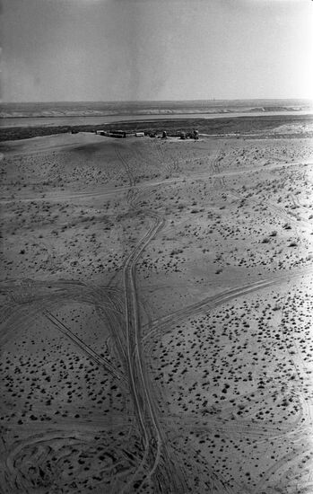 Central Asia - Center main gas pipeline under construction