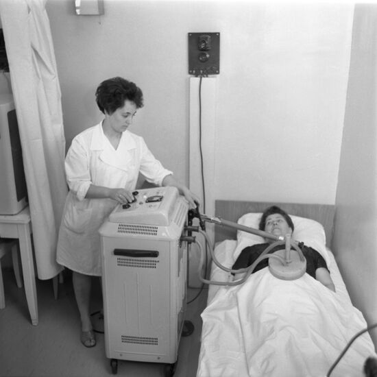 Preventive treatment sanatorium of Stroiplastmass Plant