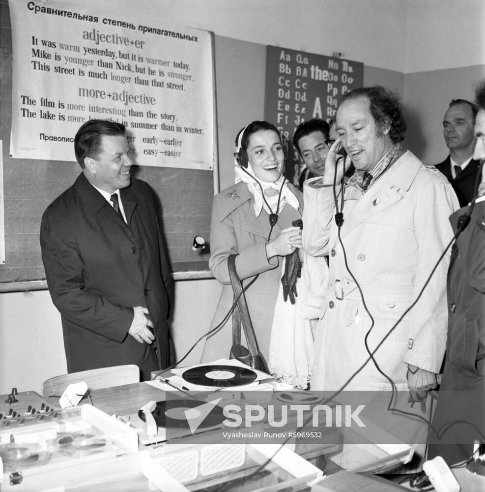 Canadian Prime Minister Pierre Trudeau visits USSR