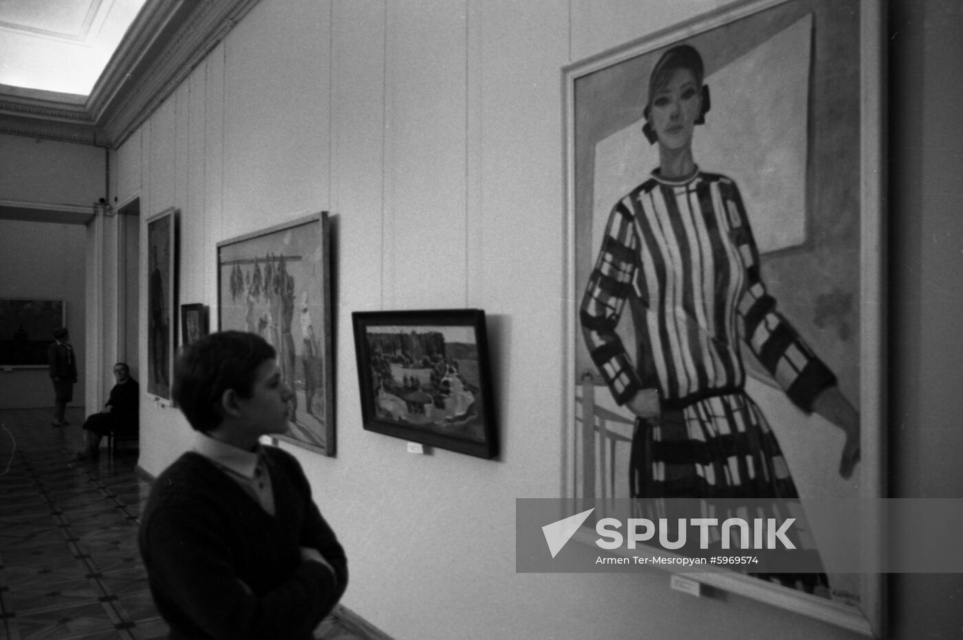Exhibition of paintings by Alexander Deineka in Moscow