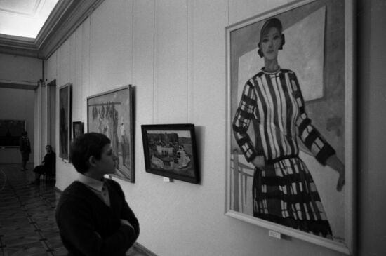 Exhibition of paintings by Alexander Deineka in Moscow