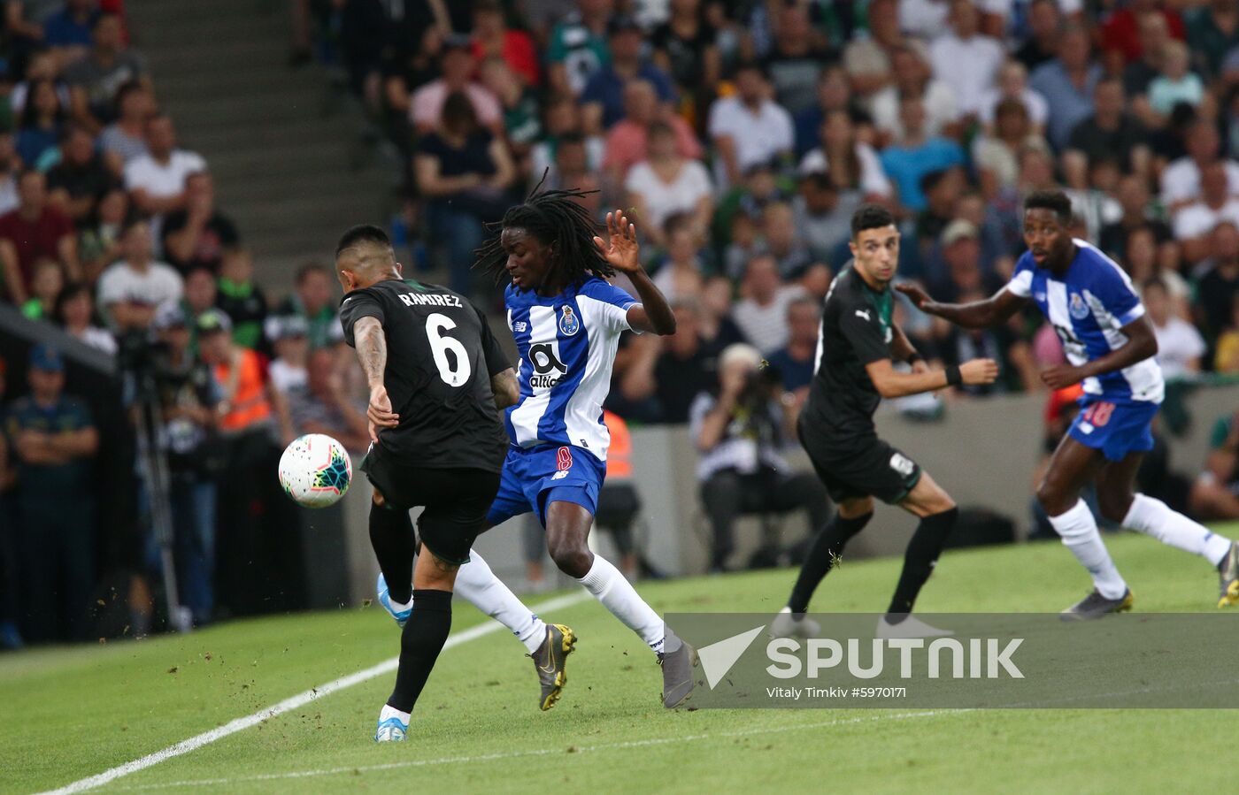 Russia Soccer Champions League Krasnodar - Porto