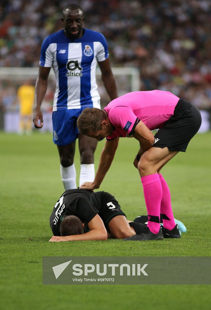 Russia Soccer Champions League Krasnodar - Porto