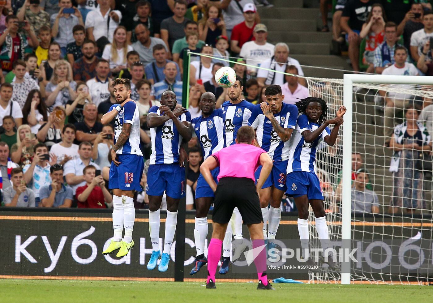 Russia Soccer Champions League Krasnodar - Porto