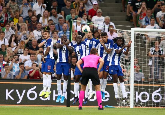 Russia Soccer Champions League Krasnodar - Porto