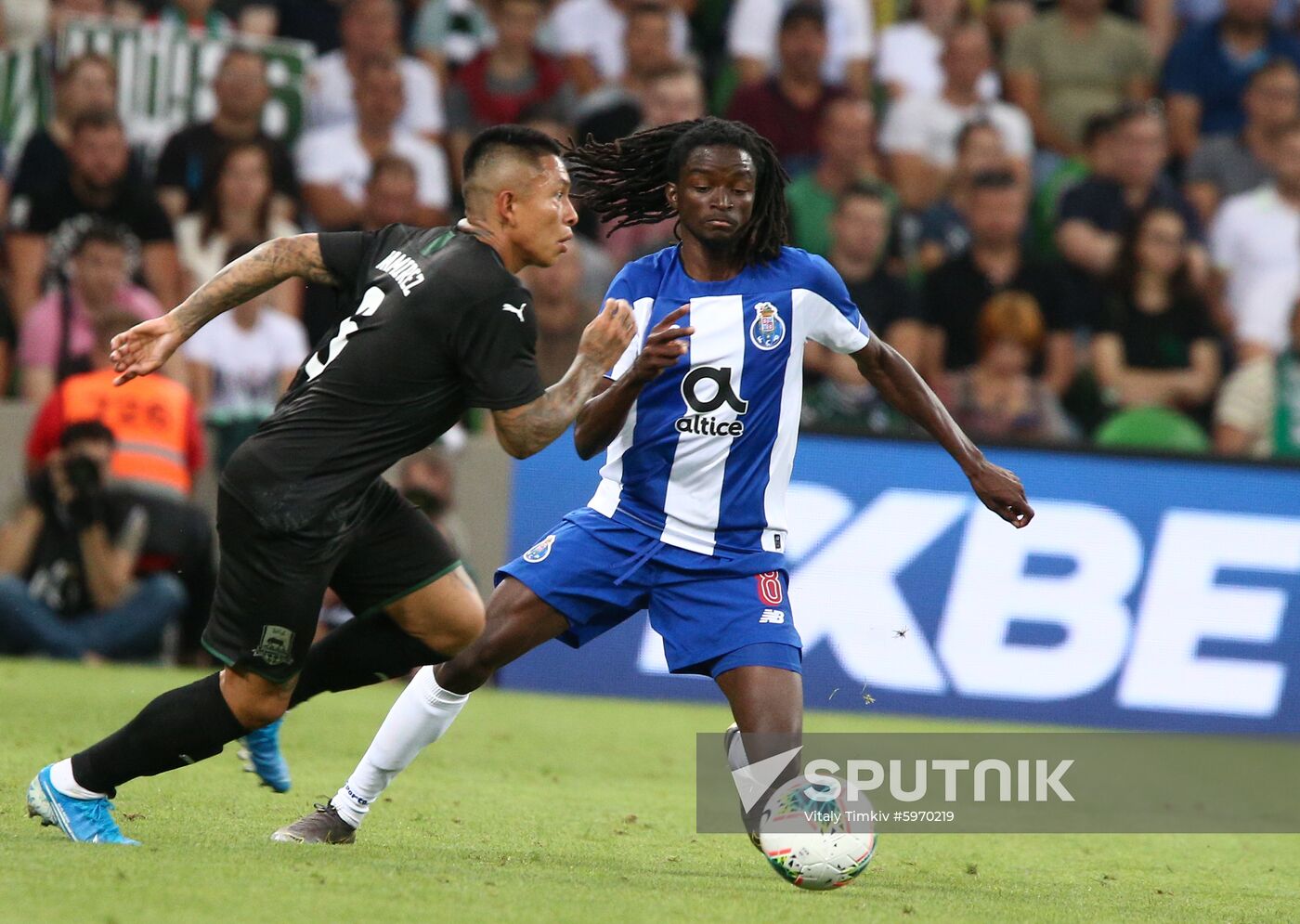 Russia Soccer Champions League Krasnodar - Porto
