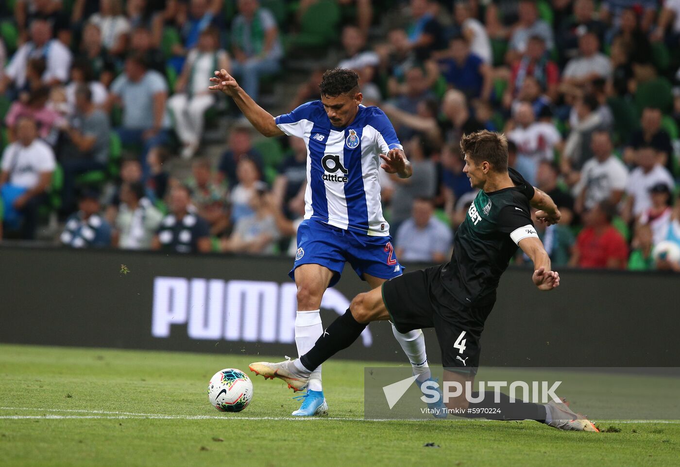 Russia Soccer Champions League Krasnodar - Porto