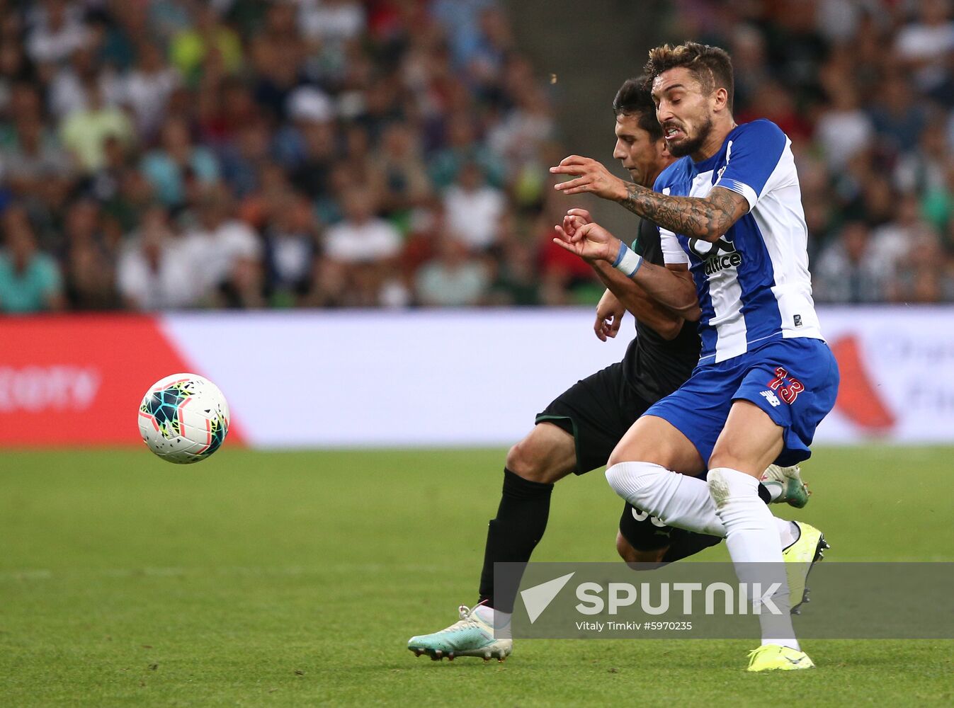 Russia Soccer Champions League Krasnodar - Porto