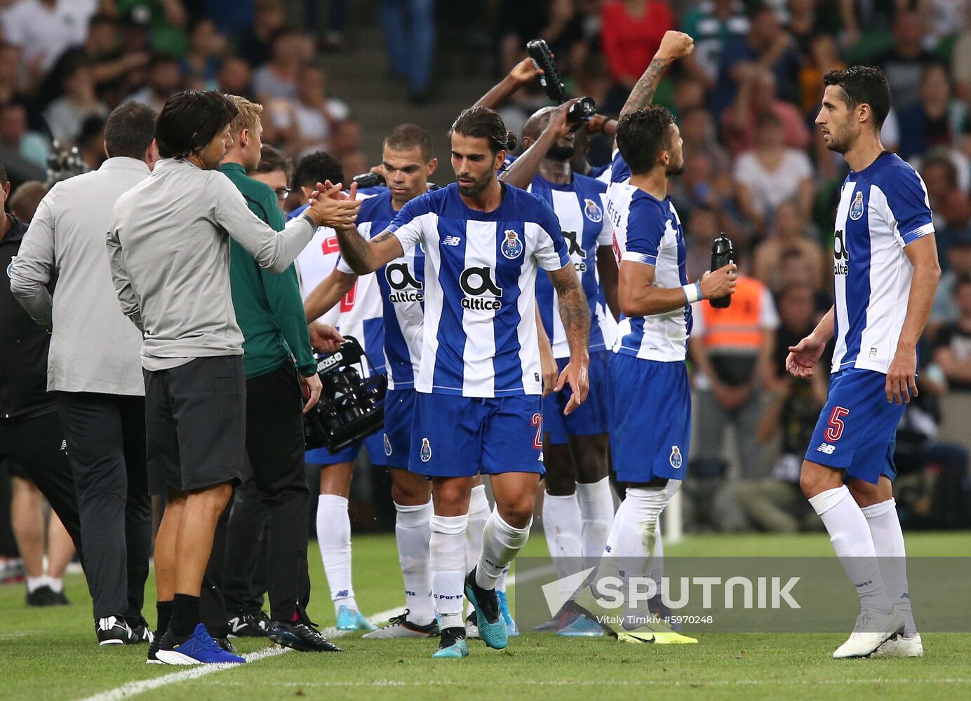 Russia Soccer Champions League Krasnodar - Porto