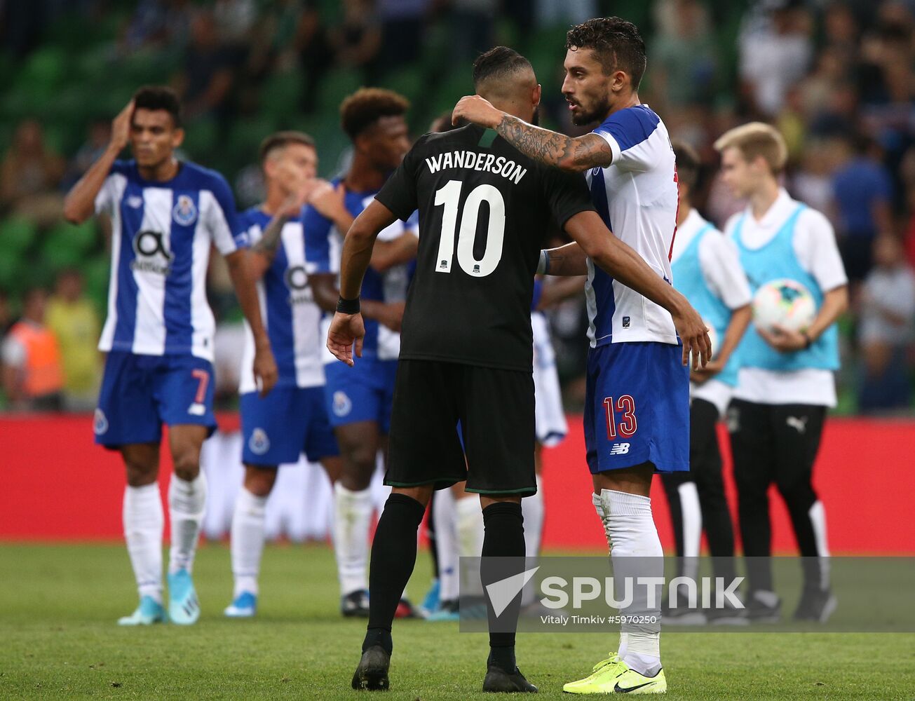 Russia Soccer Champions League Krasnodar - Porto