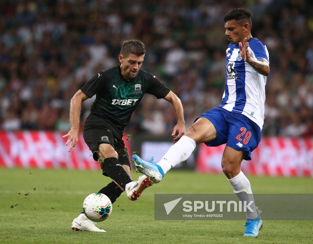 Russia Soccer Champions League Krasnodar - Porto