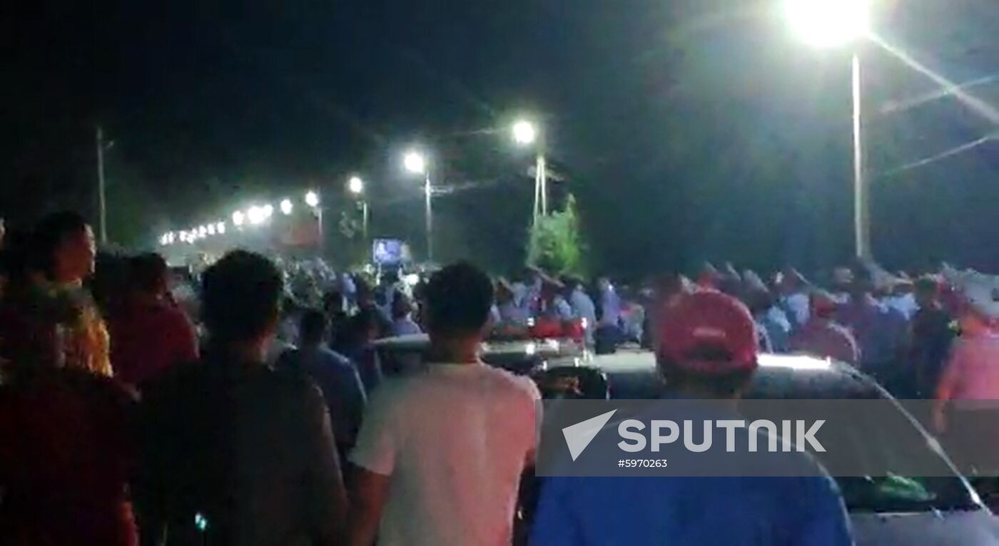 Kyrgyzstan Ex-president Detention