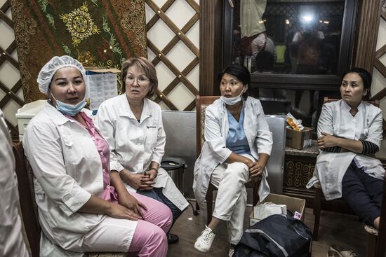 Kyrgyzstan Ex-president Detention