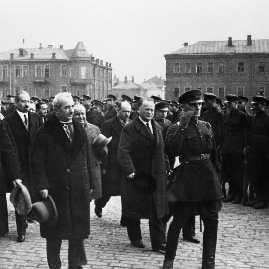 Turkish delegation visits USSR