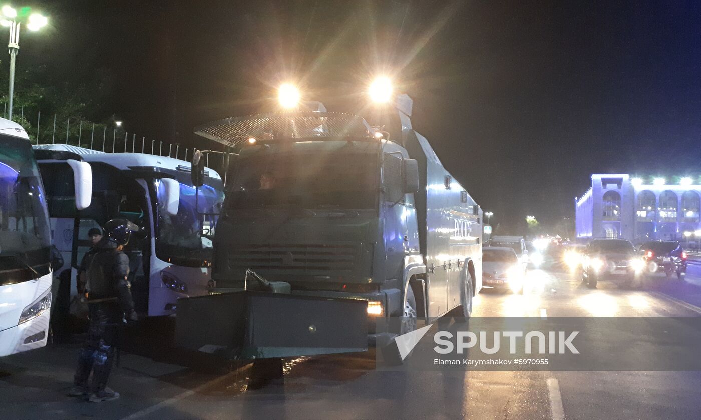 Kyrgyzstan Ex-president Detention