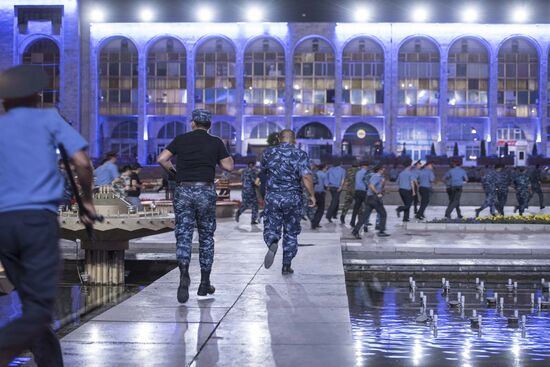 Kyrgyzstan Ex-president Detention 