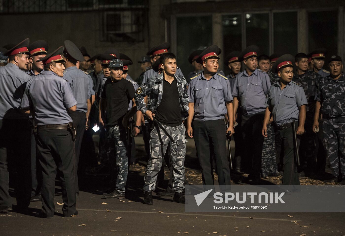 Kyrgyzstan Ex-president Detention 