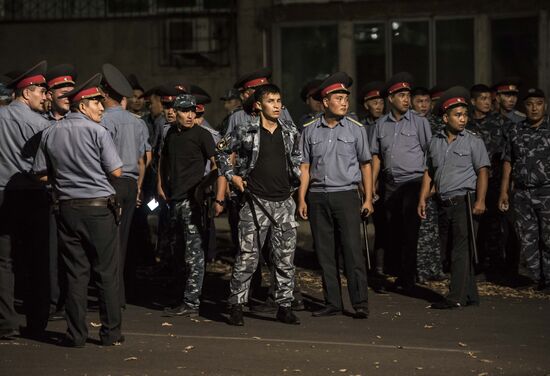 Kyrgyzstan Ex-president Detention 