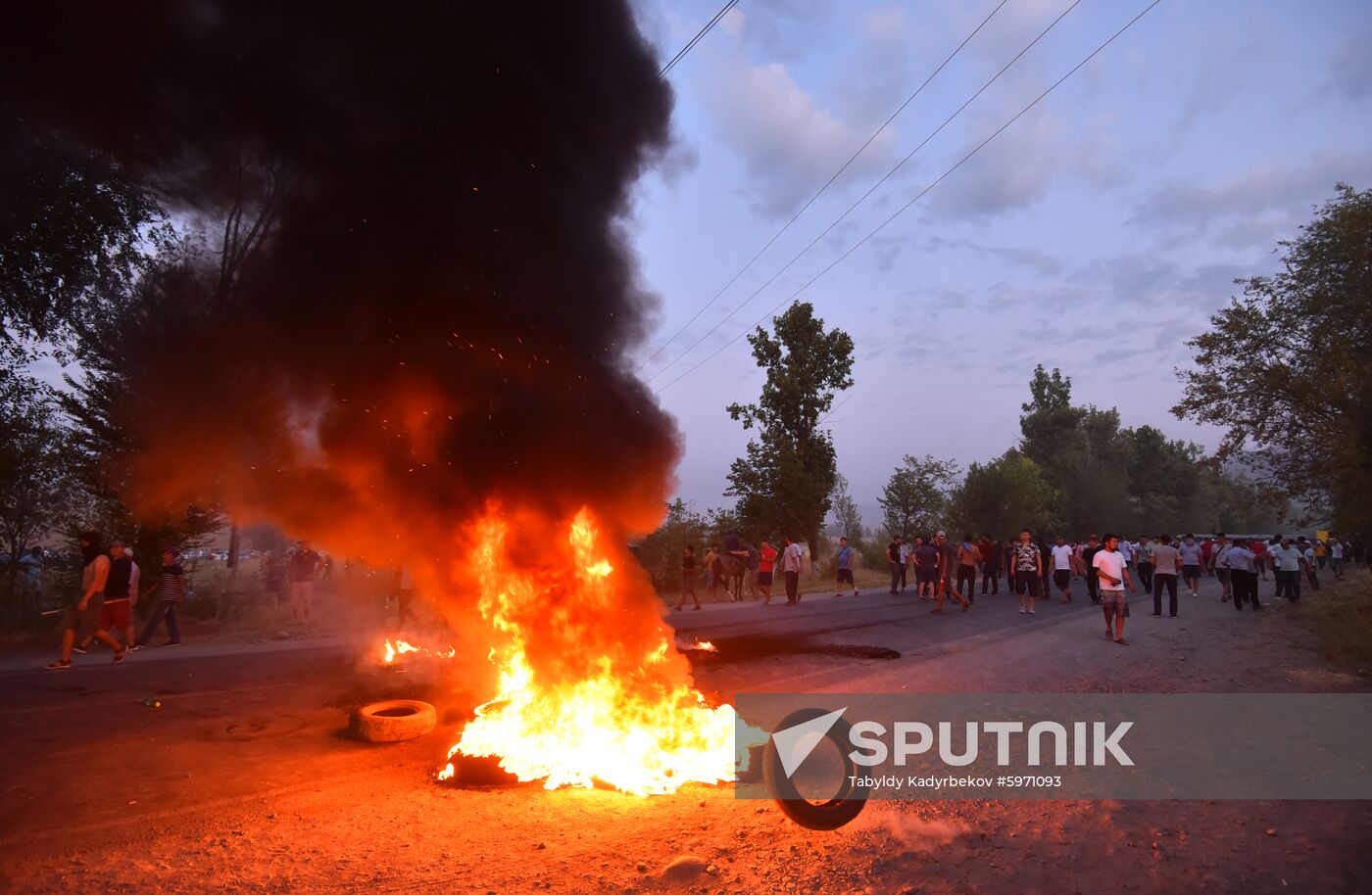 Kyrgyzstan Ex-president Detention 