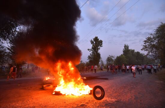 Kyrgyzstan Ex-president Detention 