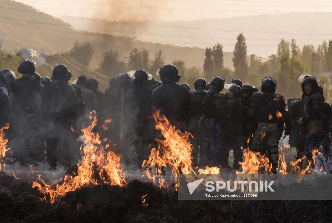 Kyrgyzstan Ex-president Detention 