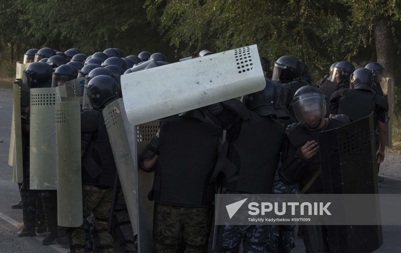 Kyrgyzstan Ex-president Detention