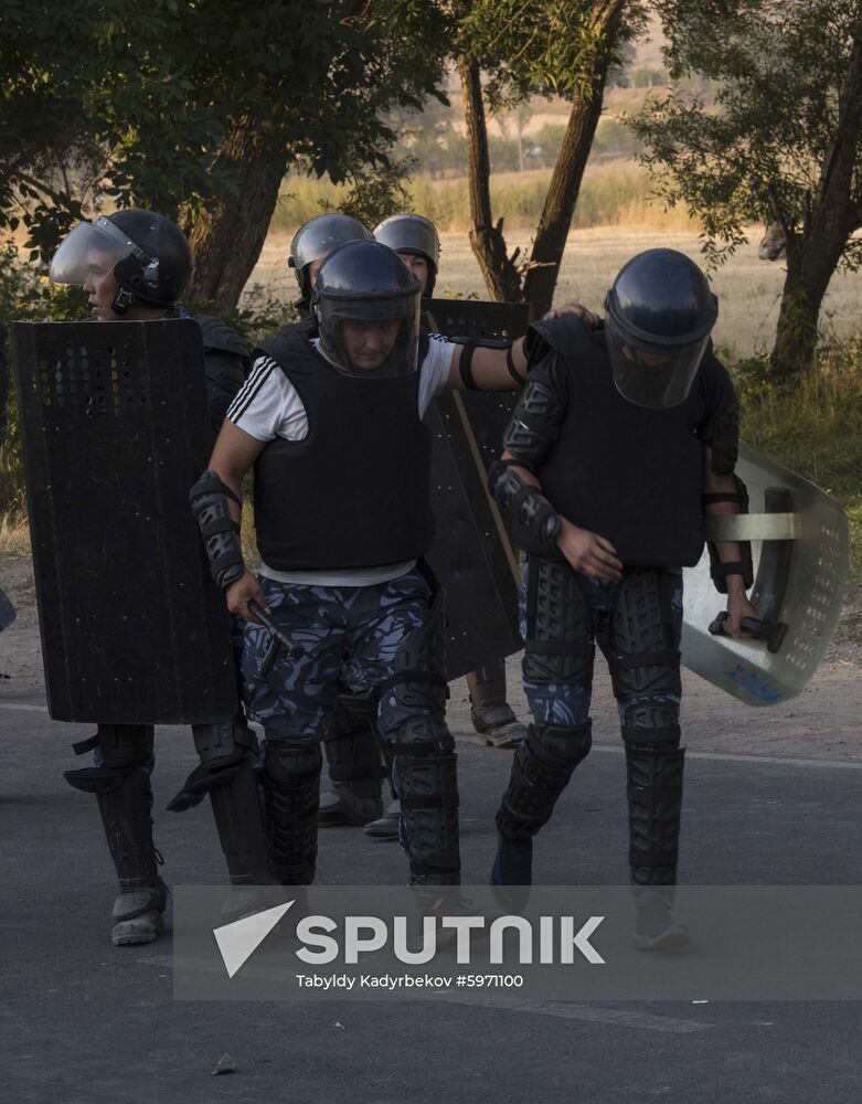 Kyrgyzstan Ex-president Detention 