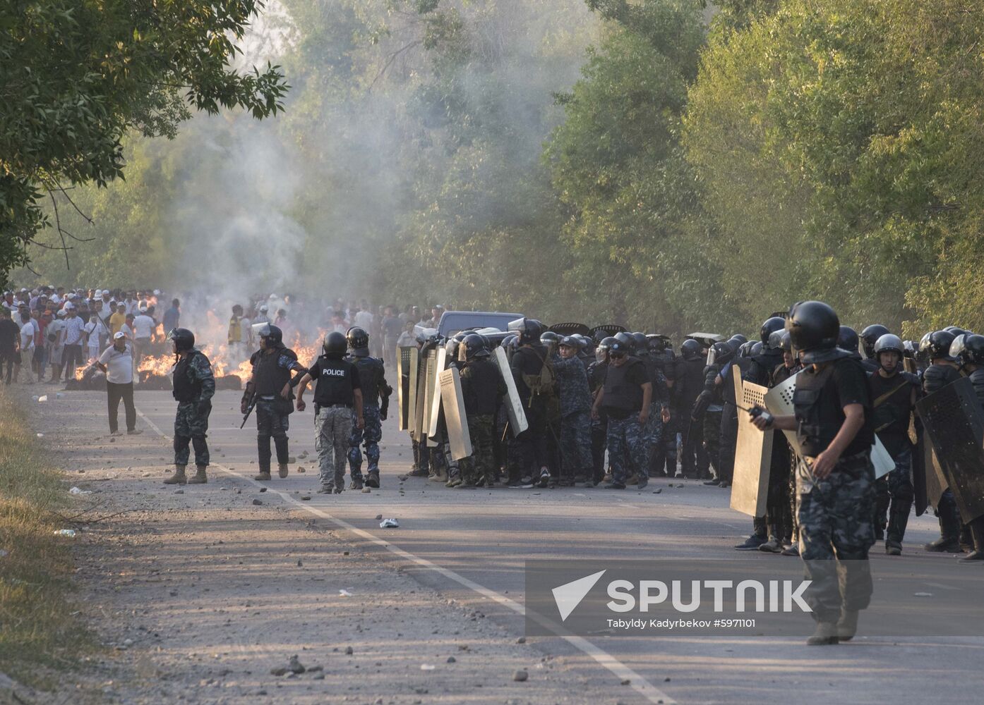 Kyrgyzstan Ex-president Detention 