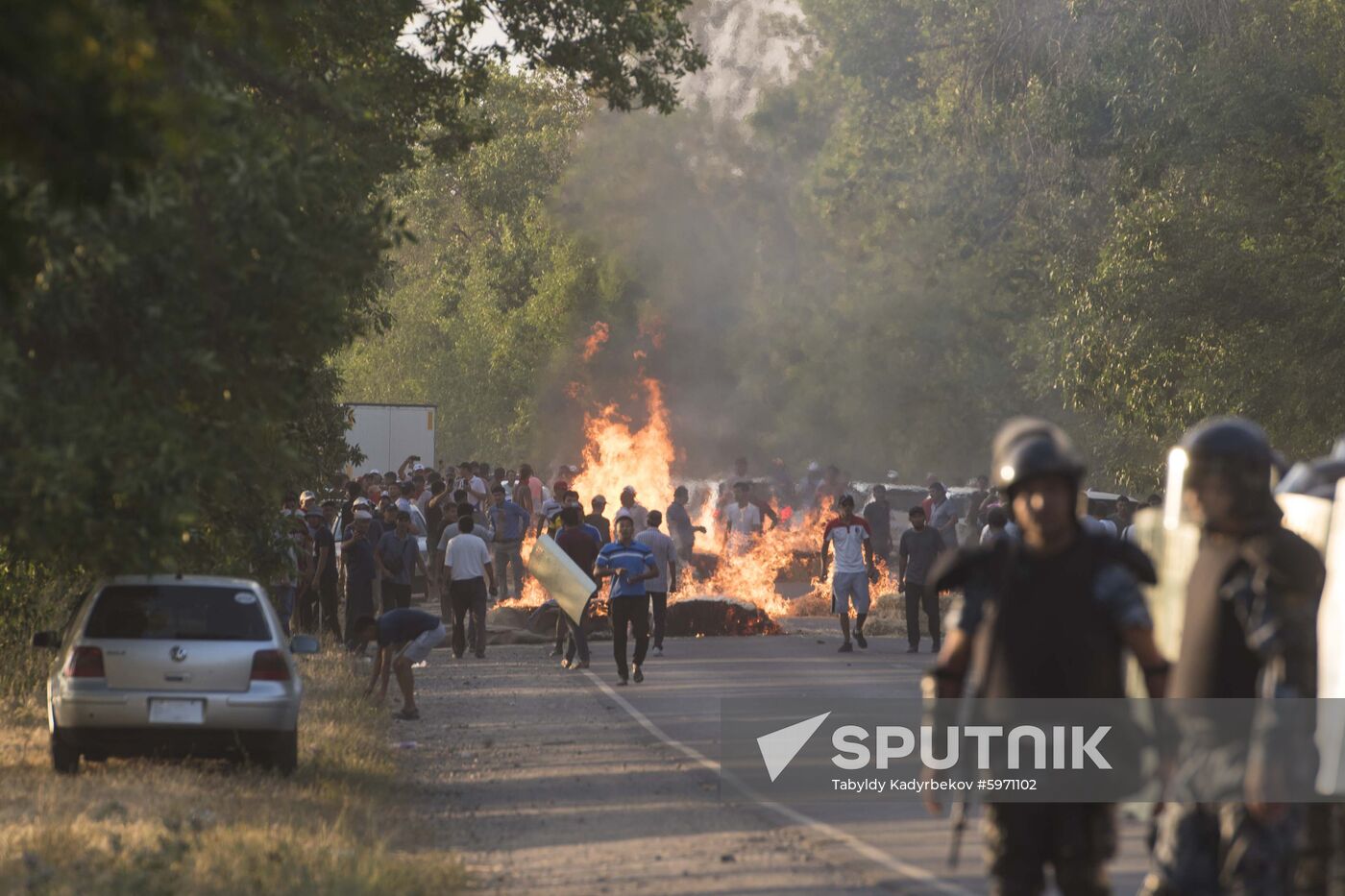 Kyrgyzstan Ex-president Detention 
