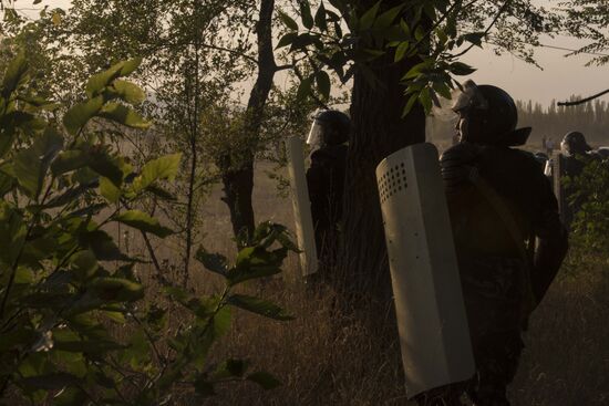 Kyrgyzstan Ex-president Detention 