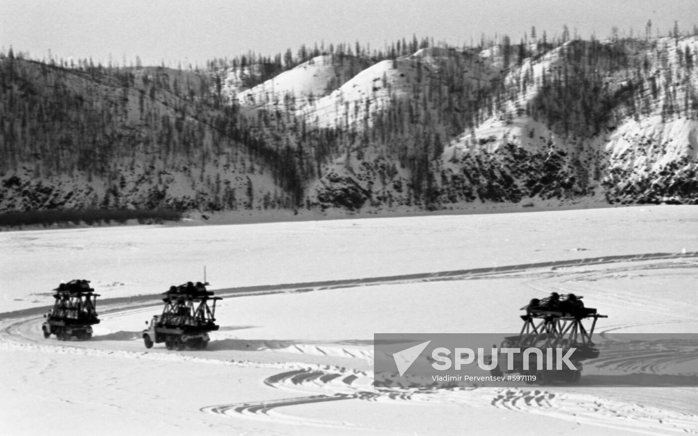 Adycha River in Yakutia