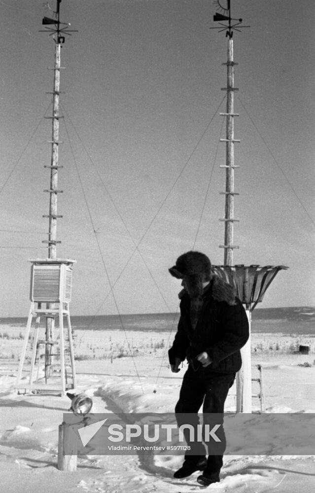 Meteorological station in Magadan Region