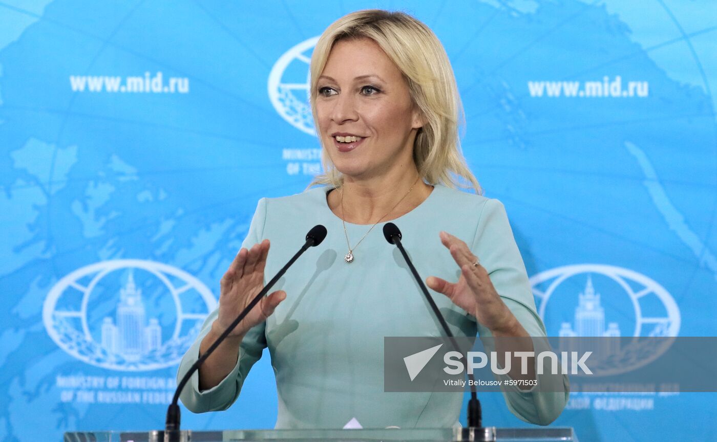 Russia Zakharova Briefing
