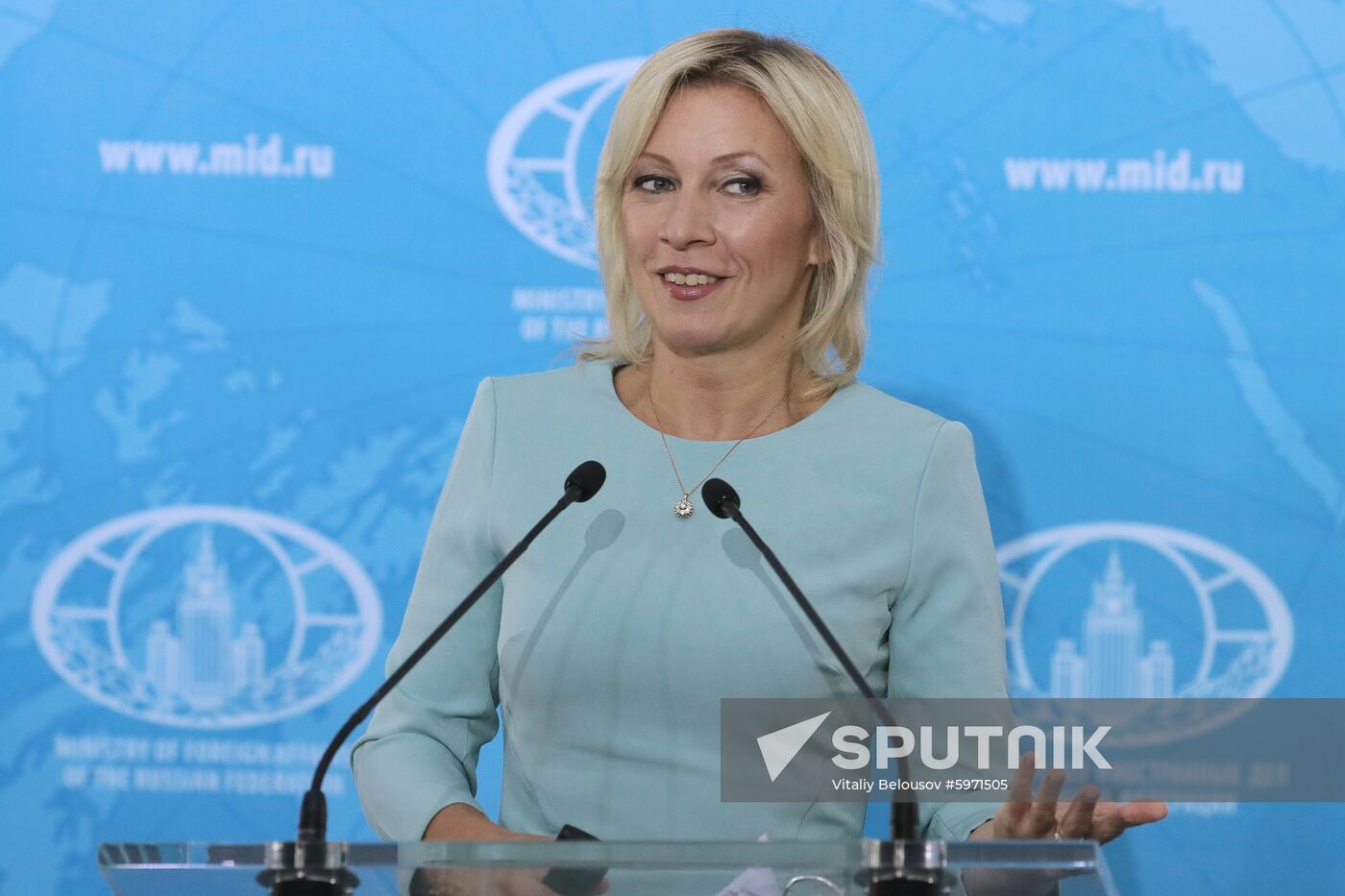 Russia Zakharova Briefing