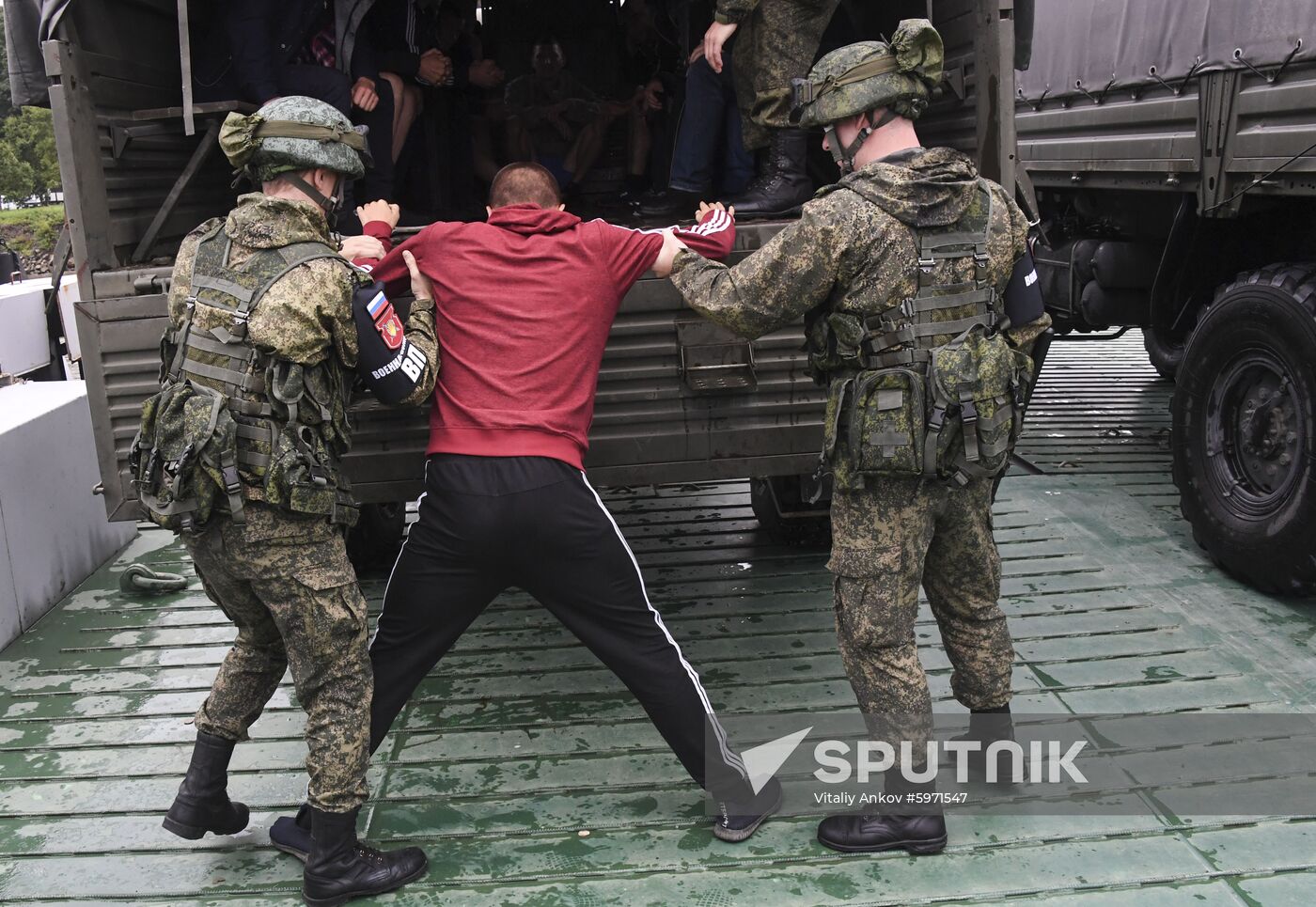 Russia Riot Police Drills