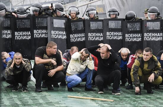 Russia Riot Police Drills