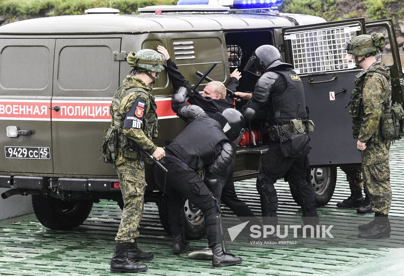 Russia Riot Police Drills