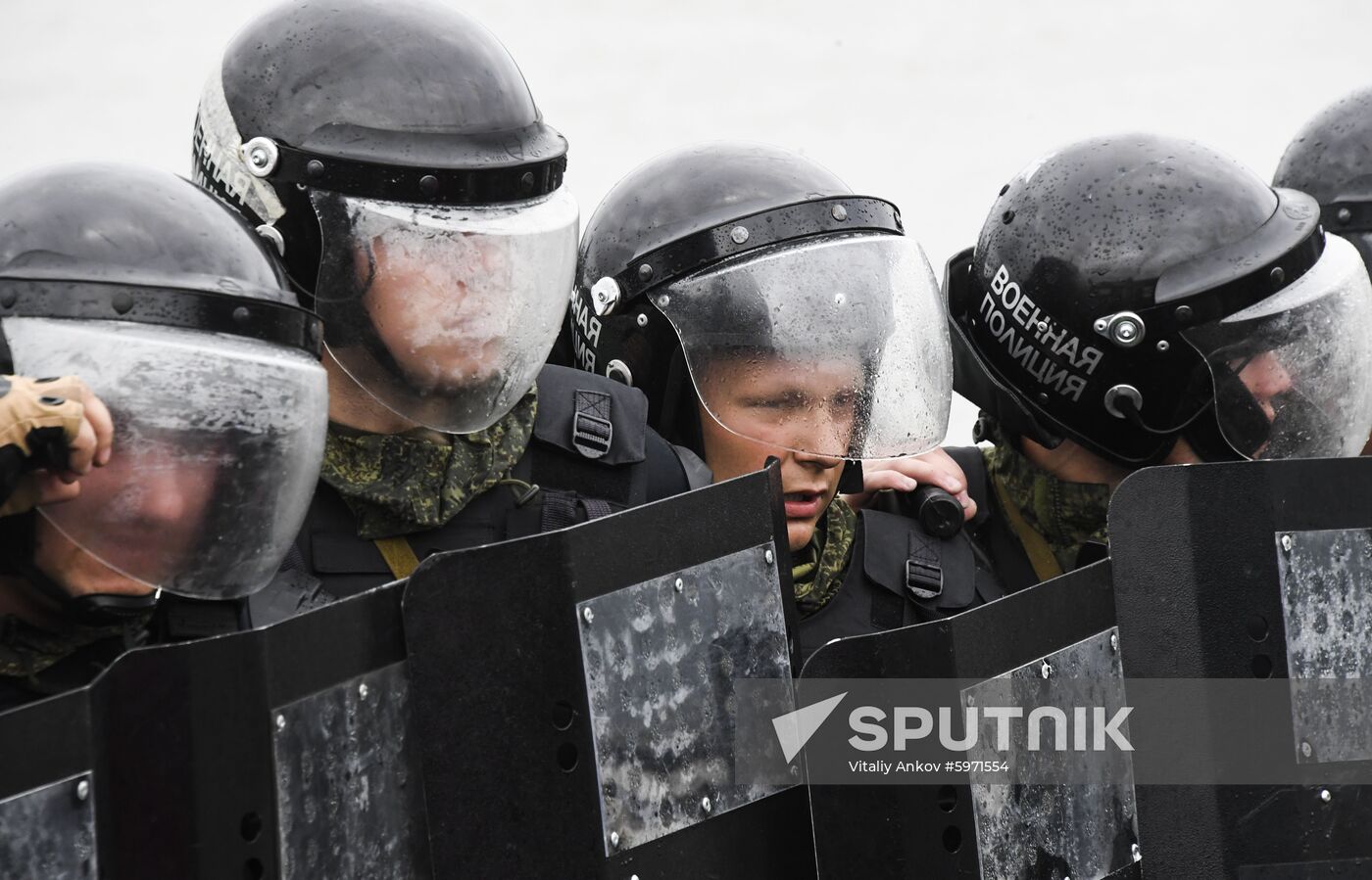 Russia Riot Police Drills