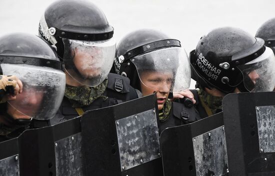 Russia Riot Police Drills