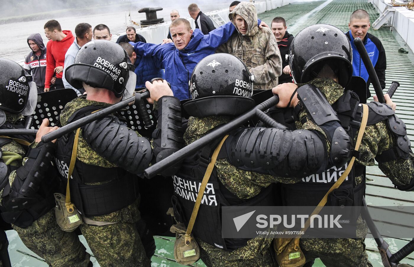 Russia Riot Police Drills