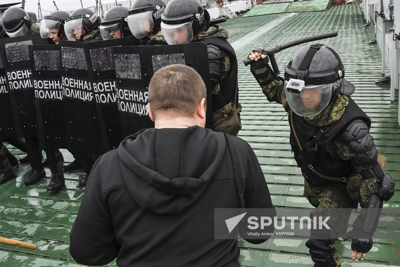 Russia Riot Police Drills