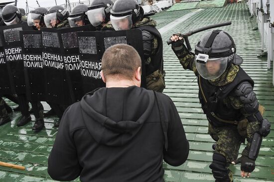 Russia Riot Police Drills