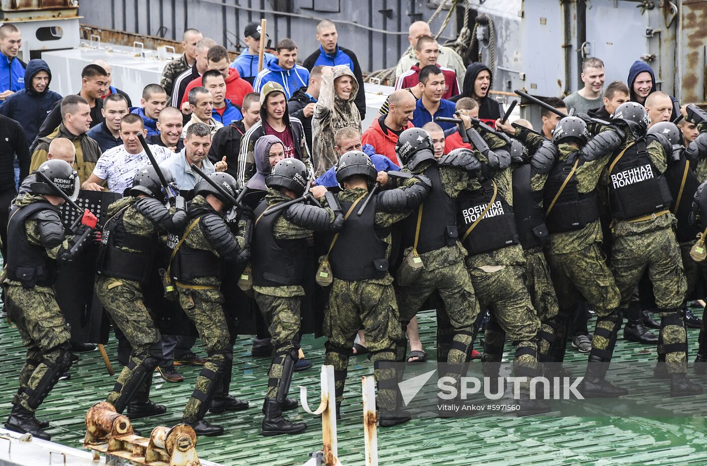 Russia Riot Police Drills