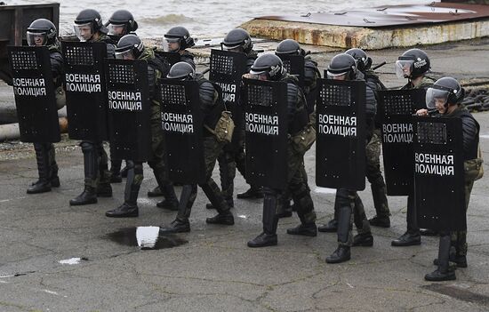 Russia Riot Police Drills