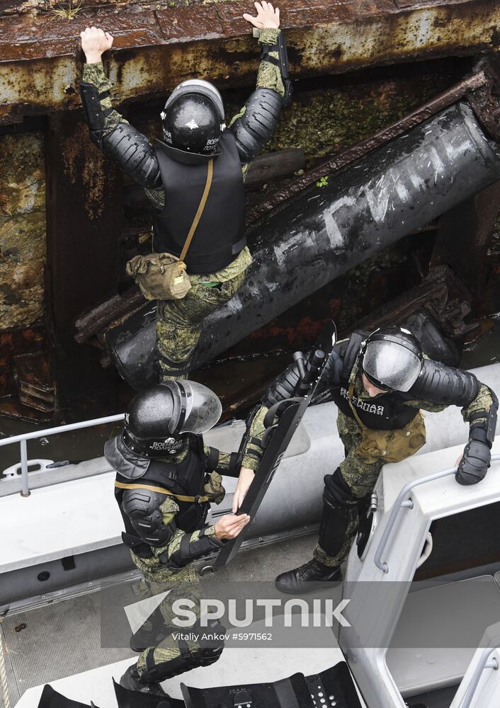 Russia Riot Police Drills